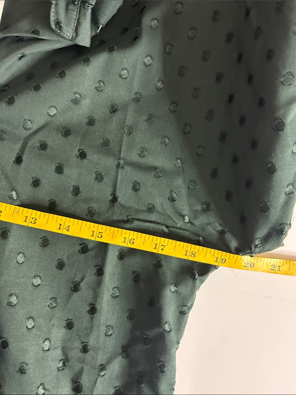 NWT (size 8) COS Polka-dot Jacquard Cotton Shirt Dress - Picture 9 of 10